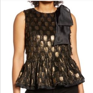 Halogen X Atlantic-Pacific Fringe Top